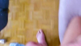 petite red head bitch with glasses try first porn casting