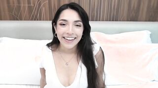 This brand new 18 yr old model has awesome 32dd big natural tits