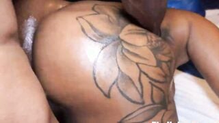nie moneyy loves her boyfriends hiscore big black cock deep inside her twat
