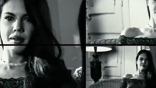 Thin Spanish submissive obeys her master's orders to orgasm
