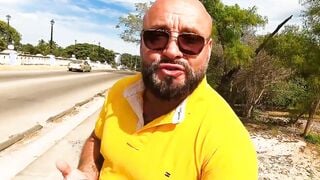 German tourist pick up hispanic eighteen into holiday for real sexdate