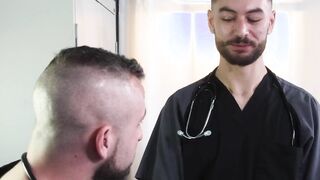 Two horny studs pleasing each others cock and deep holes
