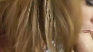 Kimberly Wood Gets On Her Knees For An Extreme Point Of View Fellatio And Facial