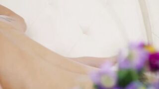 Hot Lesbians Aiden Ashley & Charly Summer Do Scissoring In Bed