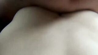 Horny Carmen Delano cumming hard with a hard dick inside him