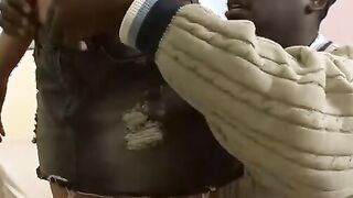 Santina Marie Let A Ebony Man Bang Her Bimbo two