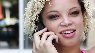 Ashley Lovebug Takes Ghetto Sperm Inside Her Mouth