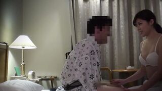 Japanese sports college graduate works as a hotel masseuse Bimbo two