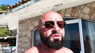 Outdoors pick up date with german tourist and hispanic bitch