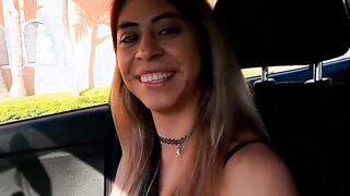 beauty Hispanic 18 pick up for real Porn casting from german Agent