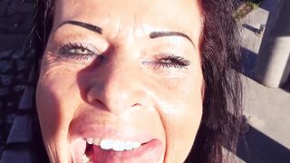 German long titties mom make a real tinder date POV