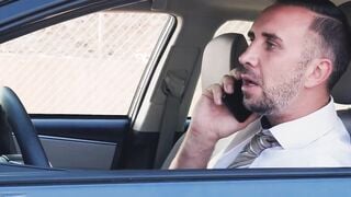 Pulled Over Snatch Film With August Ames, Eva Lovia, Keiran Lee - Brazzers Official