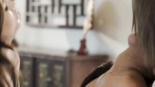 2 White Girls 'Freya Parker & Arla Taylor' Have 3 Way With Latina - PornoPyro.com