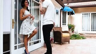Doggy Door Video With Ryan Mclane, Megan Rain, Chad Alva - Brazzers Official