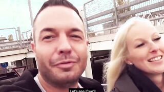 Freaky bro search and screwed german slender blonde teens on street