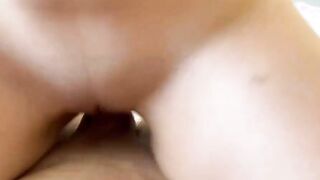 Wild sex ends with a huge jizzed