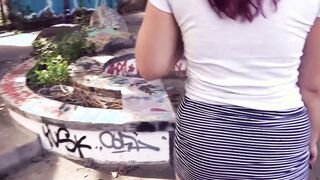 German Outside real Sex Date and boned public point of view