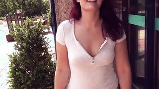 German Outside real Sex Date and boned public point of view
