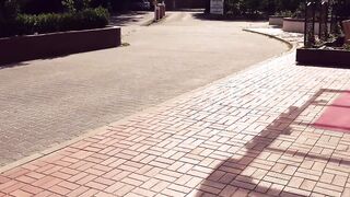 German Outside real Sex Date and boned public point of view
