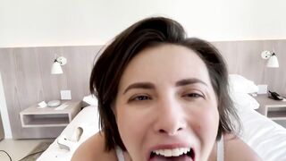 pretty babe gets huge dues