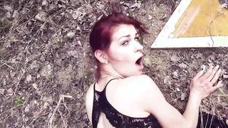 Petite german Teenie make a real blind date on street and got nailed