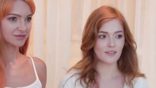 BLACKED Hot redheads Jia Lissa & Little Dragon love long african penis