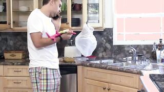 Living With a chick Is Rough Tape With Abigail Mac, Keiran Lee - Brazzers Official