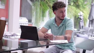 Goddess mom Natalie Brooke needs her taxes done and her snatch pounded