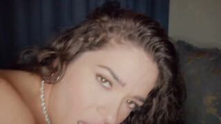 TUSHYRAW Anal hungry crazy dark haired goes butt to mouth