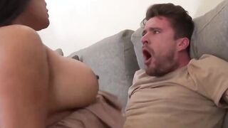 Big Tit eastern Miss Pinny Is Banged by English Stepdad
