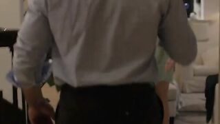 Young Brunette Violet Starr Gives Sloppy Deepthroat To Her Dad Charles Dera