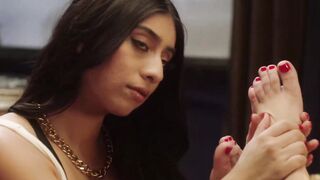 Deeper. Maitland & Violet share bbc into extreme 3some