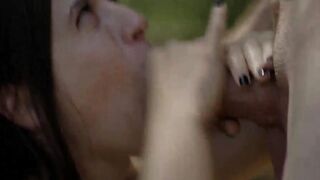 Pierce Paris Eats His Cousin Abbie Maley's Pussy On Family Trip