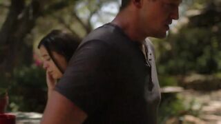Pierce Paris Eats His Cousin Abbie Maley's Pussy On Family Trip
