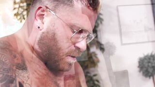 Pale skinny stud rimmed and drilled hard in his fuckhole