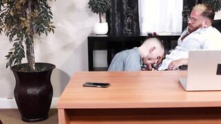 Pale skinny stud rimmed and drilled hard in his fuckhole