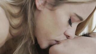 Cute Young Blonde Lesbians Khloe Kapri & Jazmin Luv Indulge
