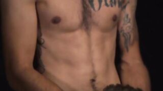 Master let his submissive jock slut swallow his long dick