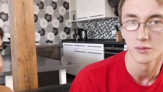 Asian girl cheats on her skinny cuck boyfriend and loves it