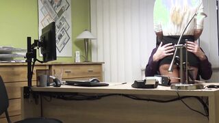Adorable young lady fucked hard by vigorous loan agent