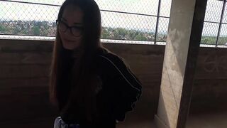rooftop huge double holed goth
