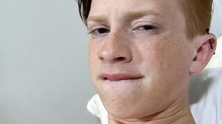 Smooth Elijah Young solo action with anal play and jerking