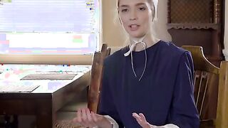 Mackenzie Moss is an Amish cunt with mouth that Chloe Cherry and her boyfriend Brad Sterling have agreed to take inside so
