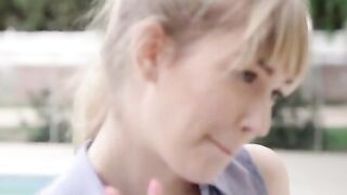 Veronica shows up at Archie's house to come hang out with him, but Betty has already beat her friend there.