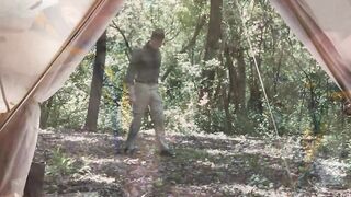 Scout Leader Wolf catches two scouts sucking dick