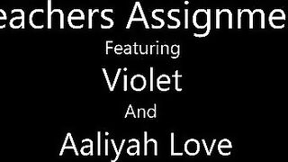Aaliyah Love confronts Bambino when she finds him having fun basketball instead of working on his project. He remains unable to