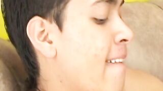 Amateur twink craves for hardcore bare fucking session