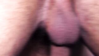Latino homo fucked bareback and creamed with love juice