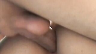 Twink barebacked hard before blowjob in his bedroom