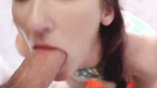petite teen goes to a party to fuck an older man